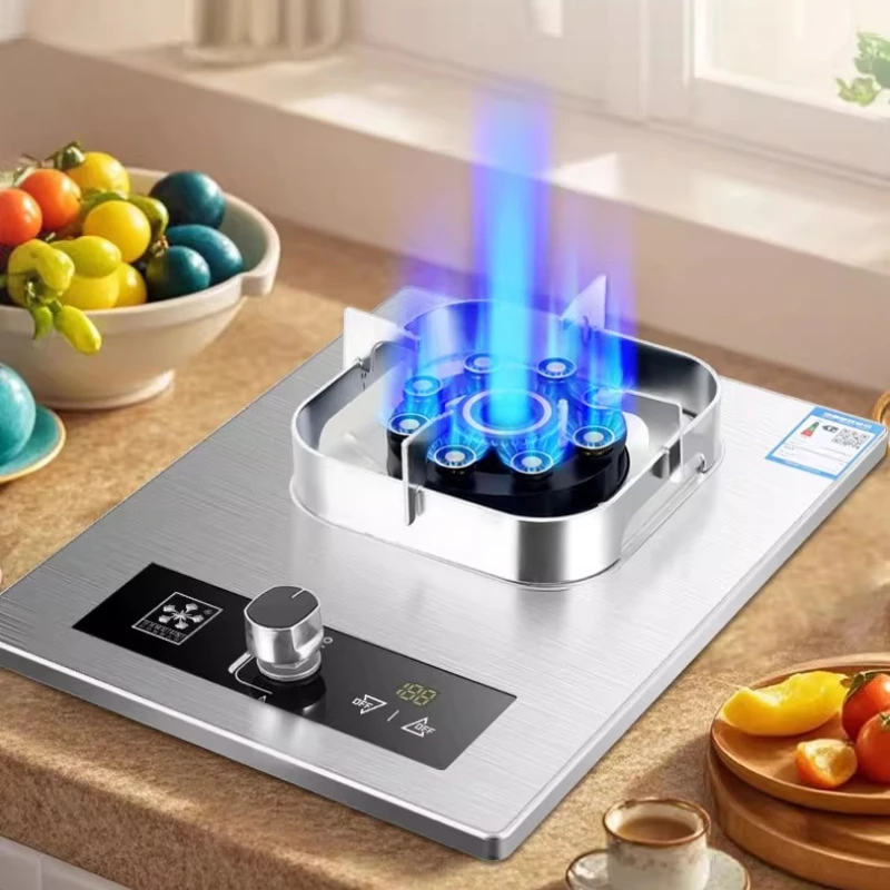

Gas stove single stove household liquefied gas natural gas desktop embedded energy-saving stove