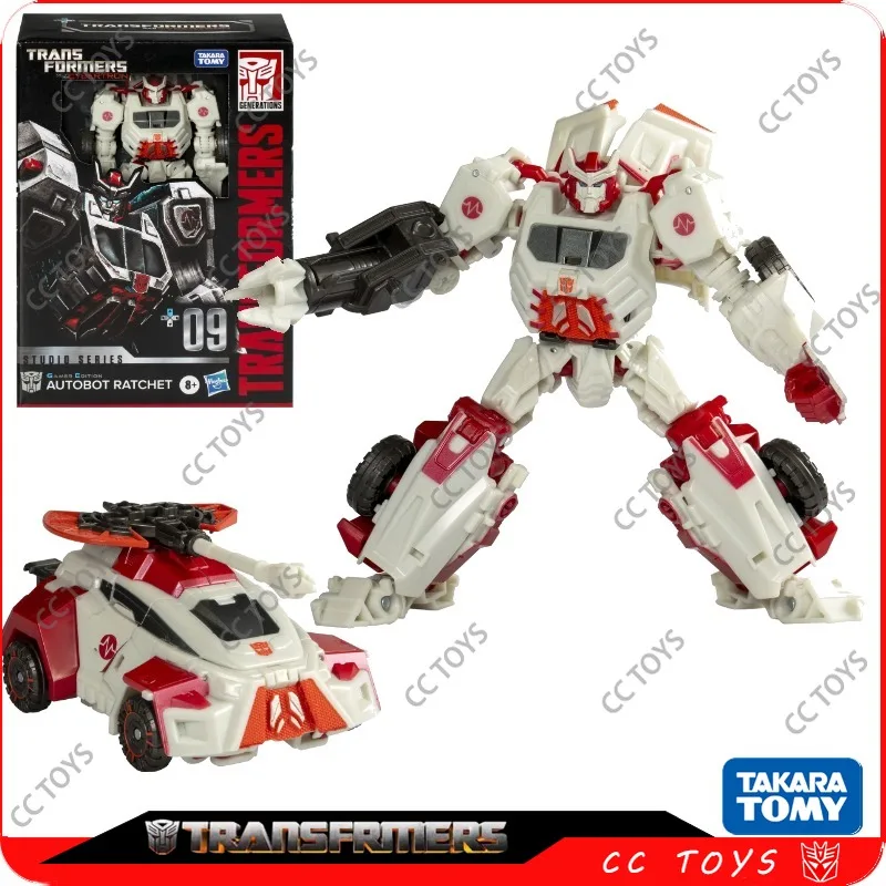 In stock Takara Tomy Transformers Studio Series SSGE-09 Autobot Ratchet Action Figure Robot Collection Hobby Children's Toys