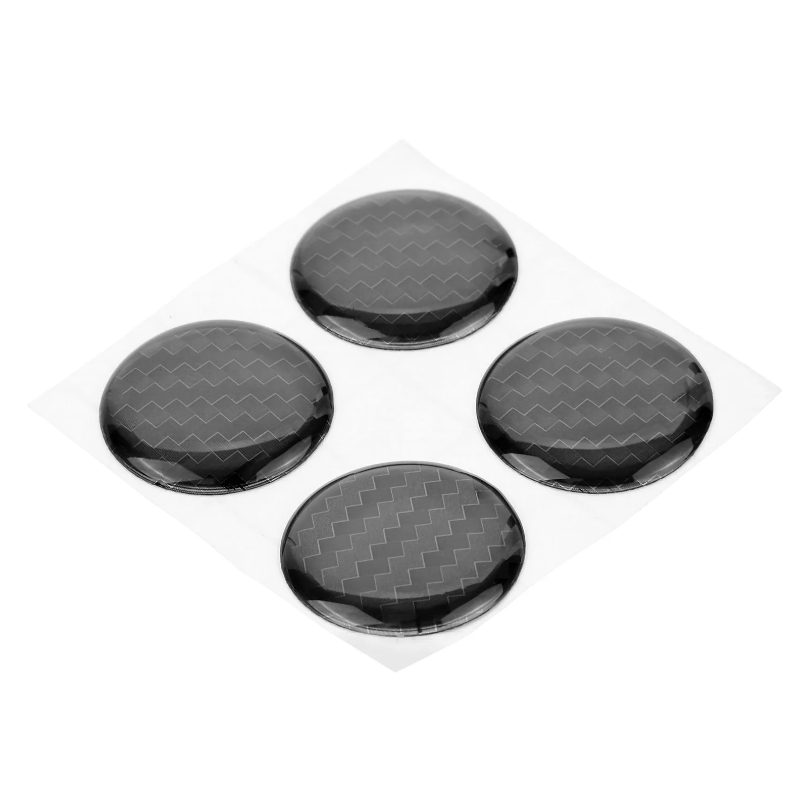 

4pcs Car Door Lock Cover Carbon Fiber Keyhole Guard Waterproof Dustproof Universal Fit Door Accessories Car Parts