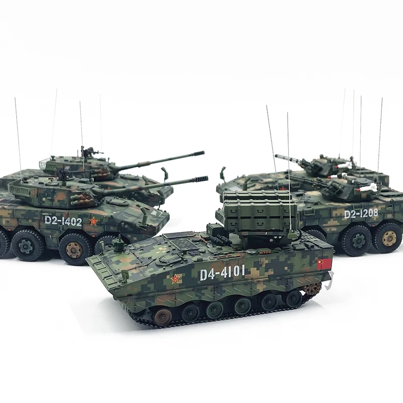 1:72 Scale Peace Mission ZTL-11ZBL-08 Red Arrow 10 Armored Vehicle Simulation Alloy Die Cast Military Chariot Model Collection