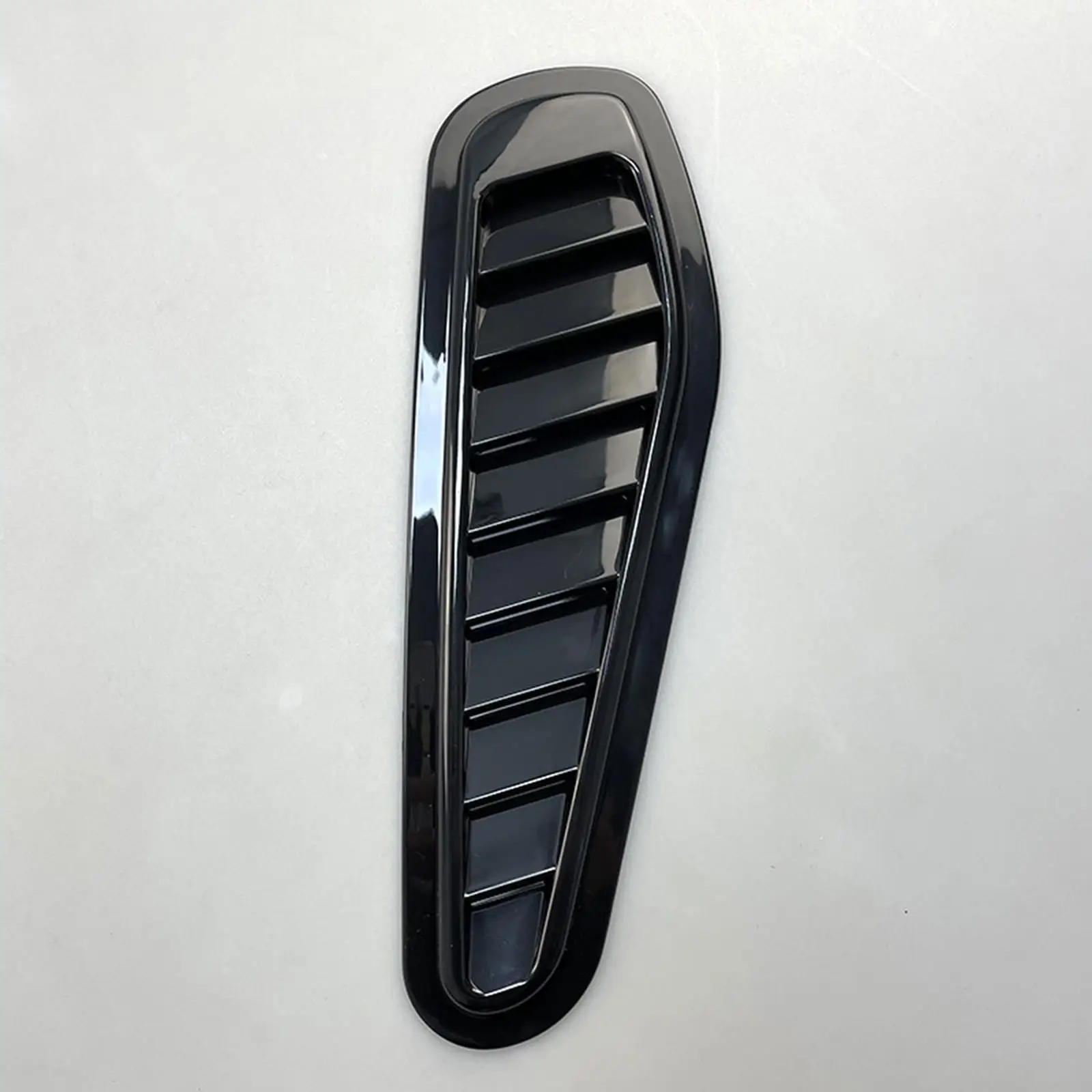 2 Pieces Air Flow Intake Cover Hood Scoops Easily Install 33x11cm Durable with The Tape Stylish Accessory Bonnet Vent Hood Cover