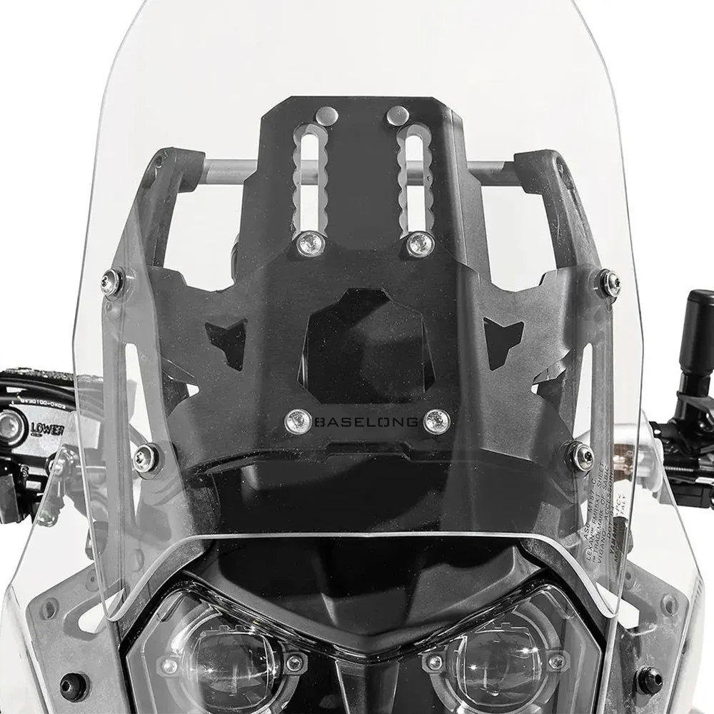 

For Yamaha Tenere 700 Tenere700 Rally World Raid 2019 - 2025 Motorcycles Accessories 60mm Riser Windshield Adjustment Bracket