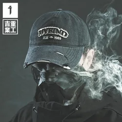 11 BYBB'S DARK Vintage Washed Baseball Cap Streetwear Men Snapback Cap 2025 Tactical Hip Hop Hat Bone Adjustable