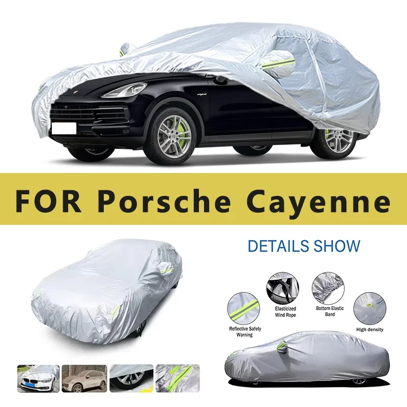 

For Porsche Cayenne Coupe Car Cover Outdoor Protection Covers Snow Sunshade Waterproof Dustproof Car Accessories