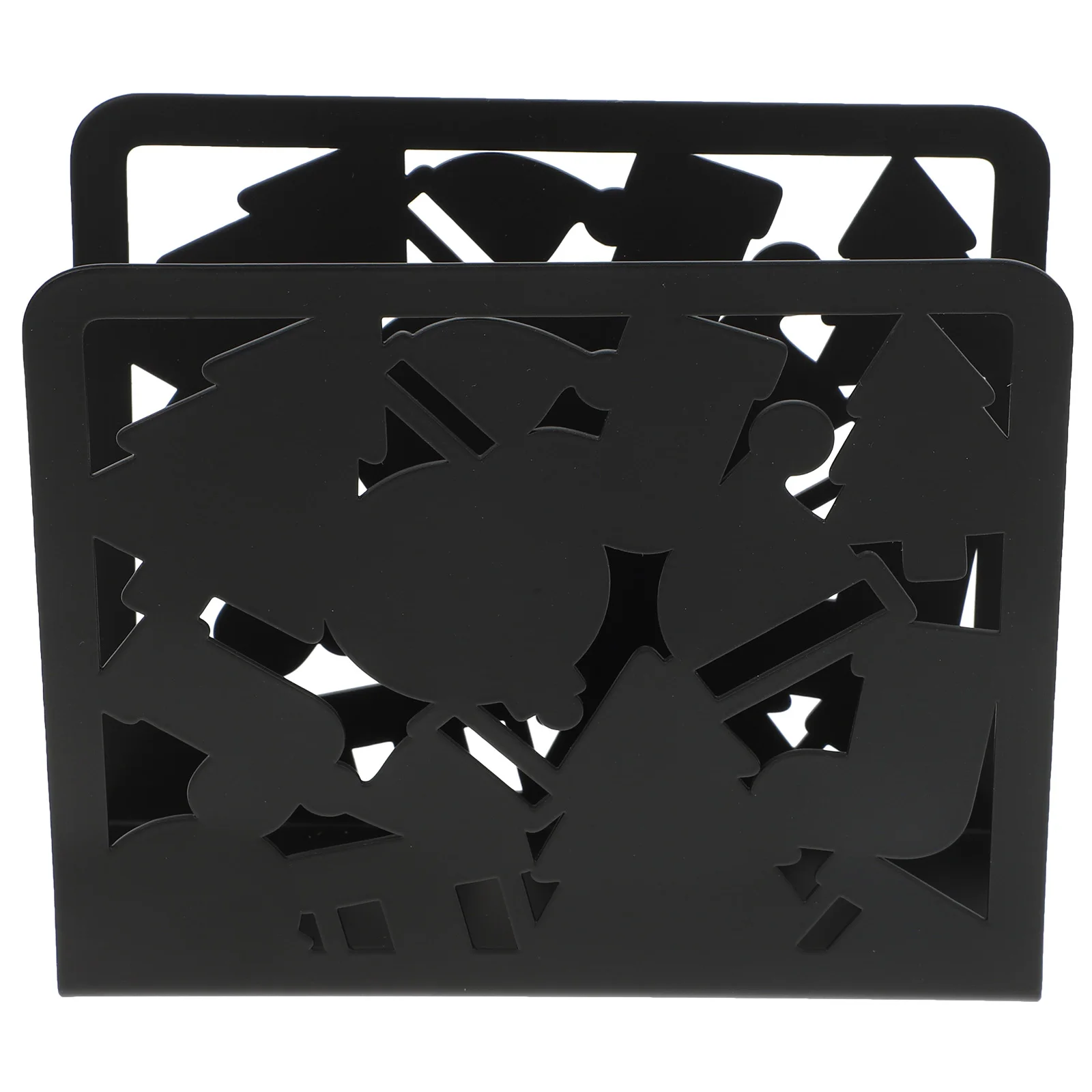 

Metal Hollow Holder Tissue St Rack Bathroom Dinner Bar Home Decor Black Bar Napkins Holder Christmas Modern