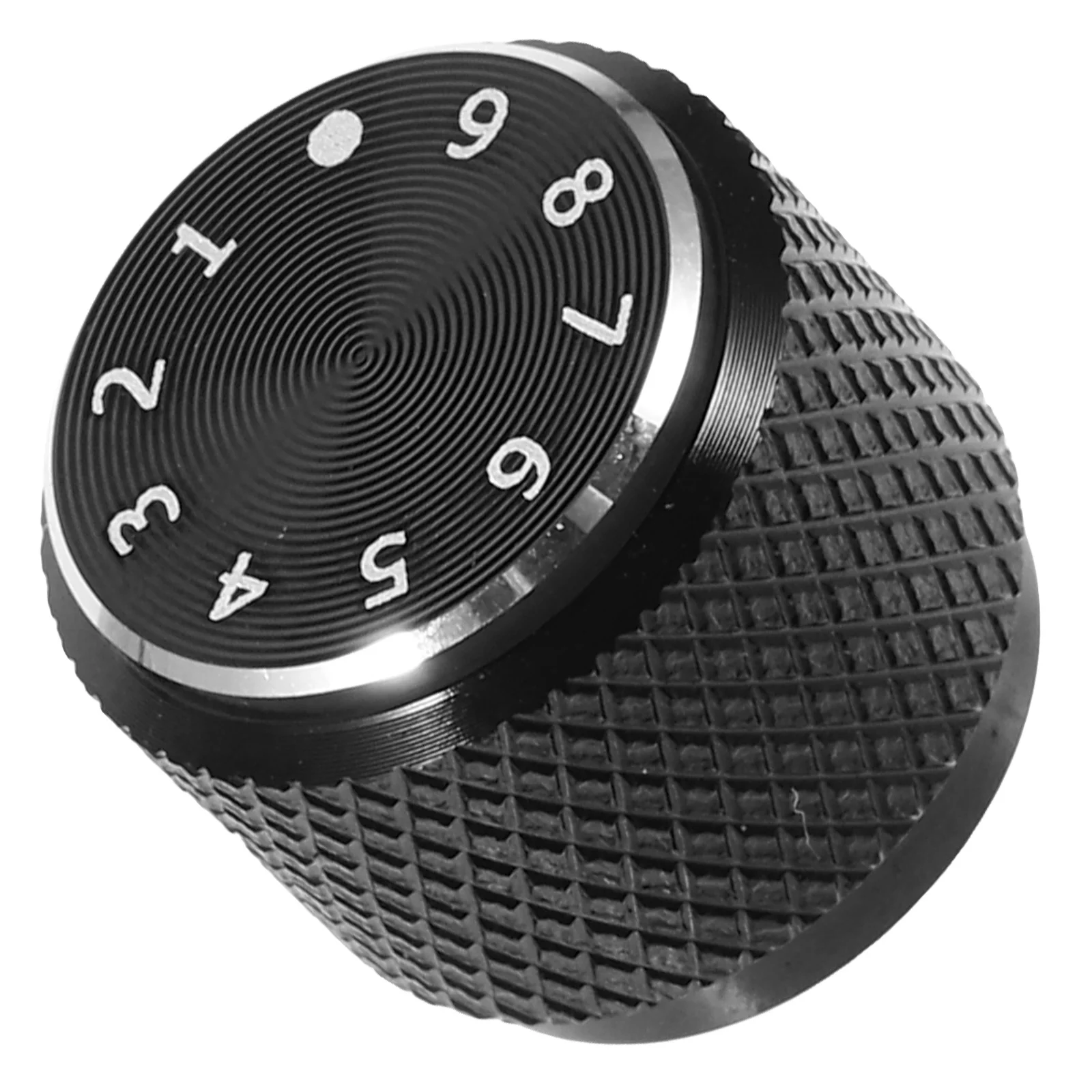 Potentiometer Knob Guitar Volume Control Knob Aluminum Alloy Electric Guitar Bass Volume Cap Anti-Slip Sweat-Resistant