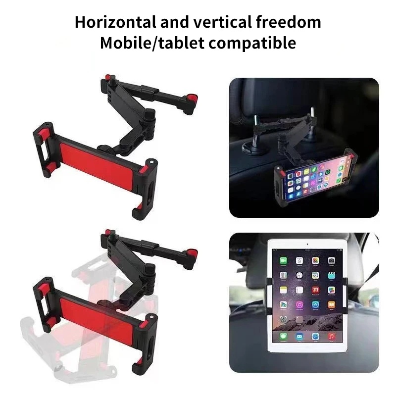 Universal Car Back Seat Headrest Mount Holder For 4-11 Inch 360° Rotation Mini Tablet PC Auto Car Phone Holder Stand