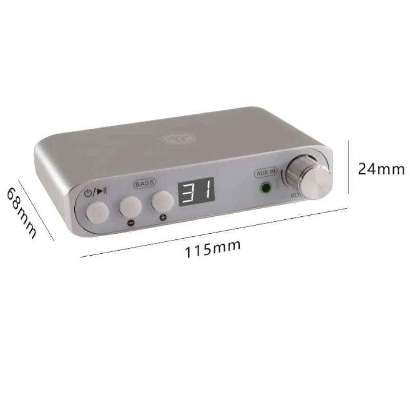SOTAMIA 2.1 Channel Dual DSP Bluetooth Power Amplifier 40W*2+80W Subwoofer Speaker HIFI Fever Amplifie DC 24V-32V
