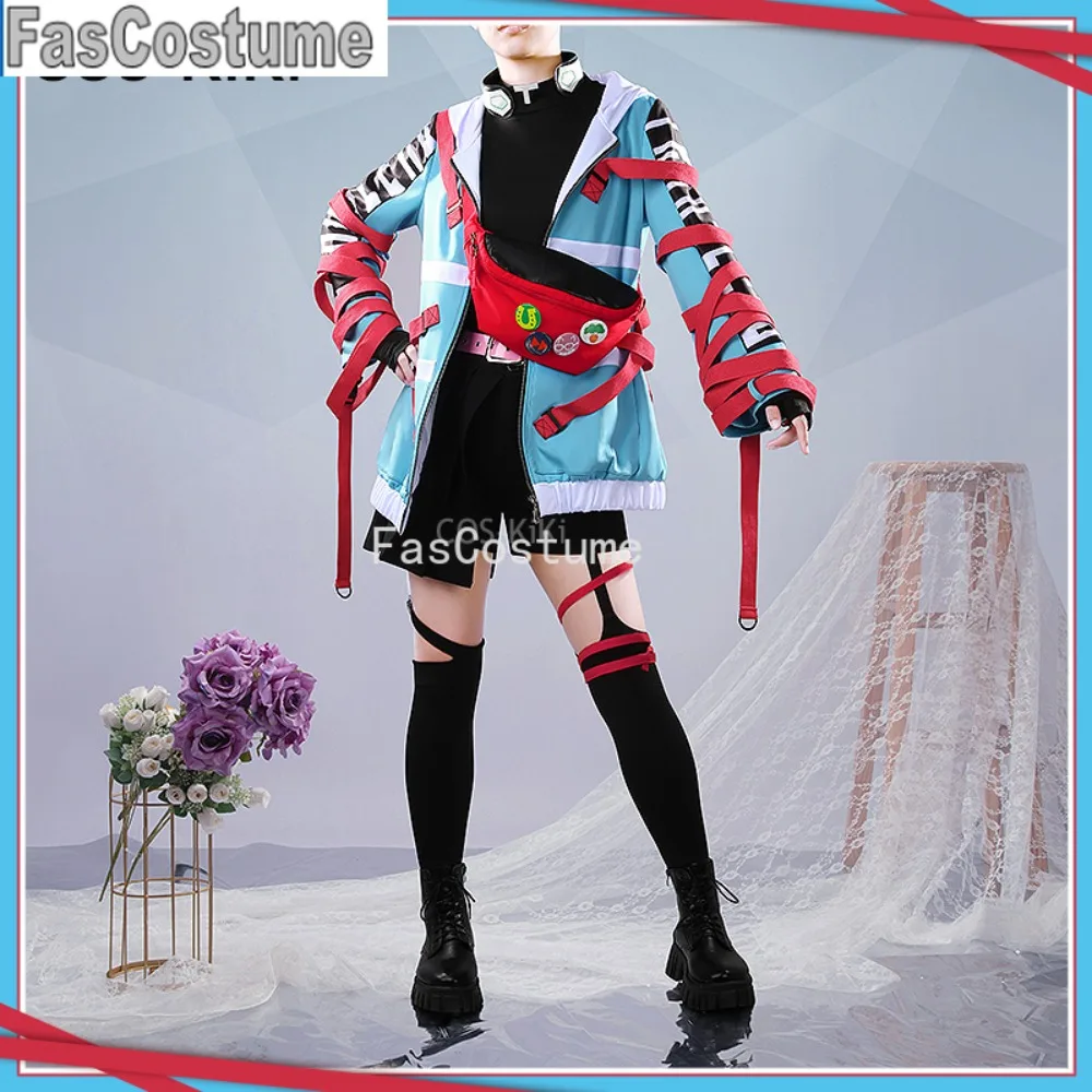 

FasCostume Game Umamusume:Pretty Derby Transcend Battle Suit Cool Uniform Cosplay Costume Halloween Party Role Play Outfit