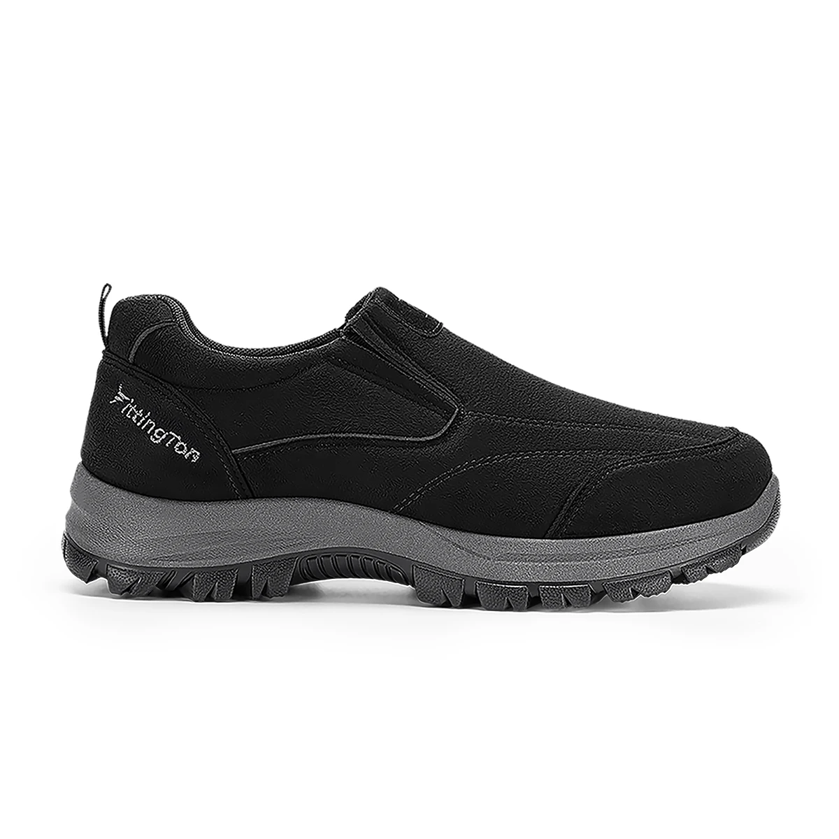 Fitville Herren-Slipper, ideal für Business-Casual-Looks, leicht und bequem, mit Fußgewölbe-Einlagen für ganztägigen Komfort. – Detail 4