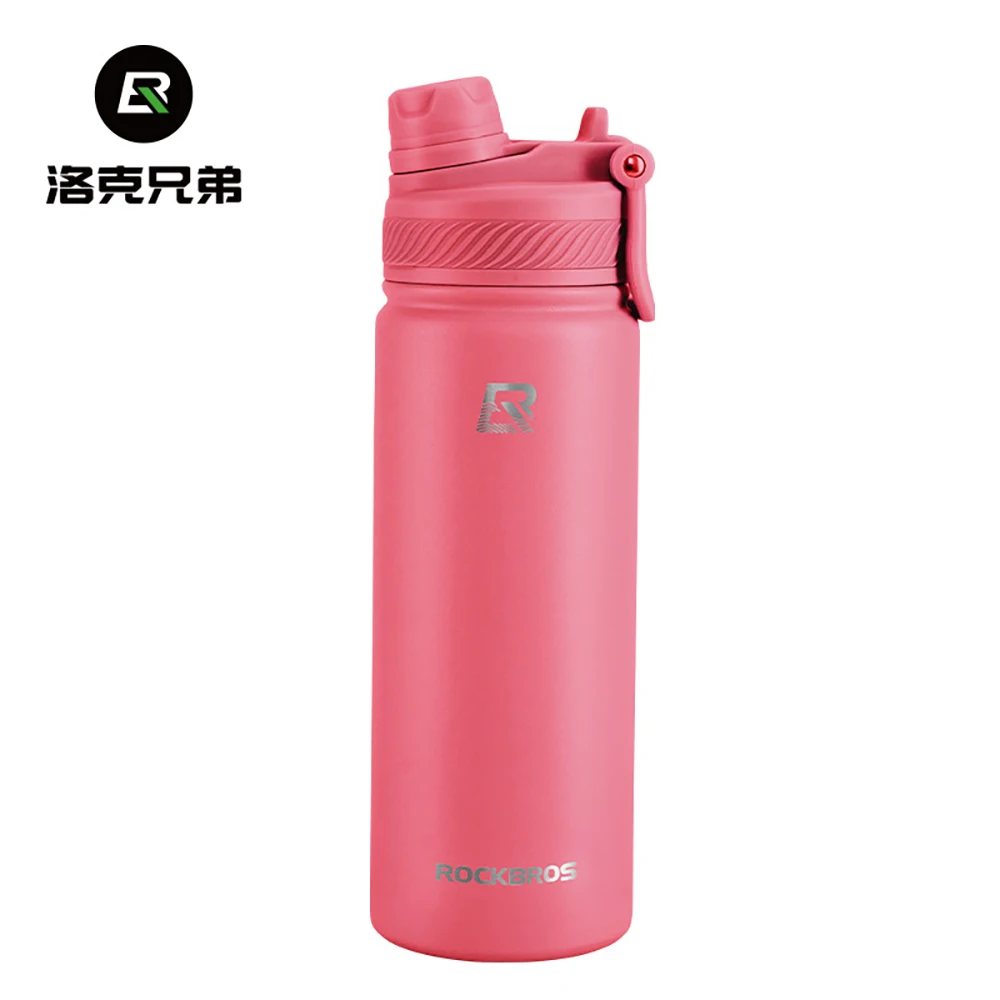 ROCKBROS 1,2L Isolierte Fahrrad-Trinkflasche Sport-Trinkflasche Rutschfest 304 Edelstahl Vakuum Kalt- und Heiß-Thermobecher – Detail 15