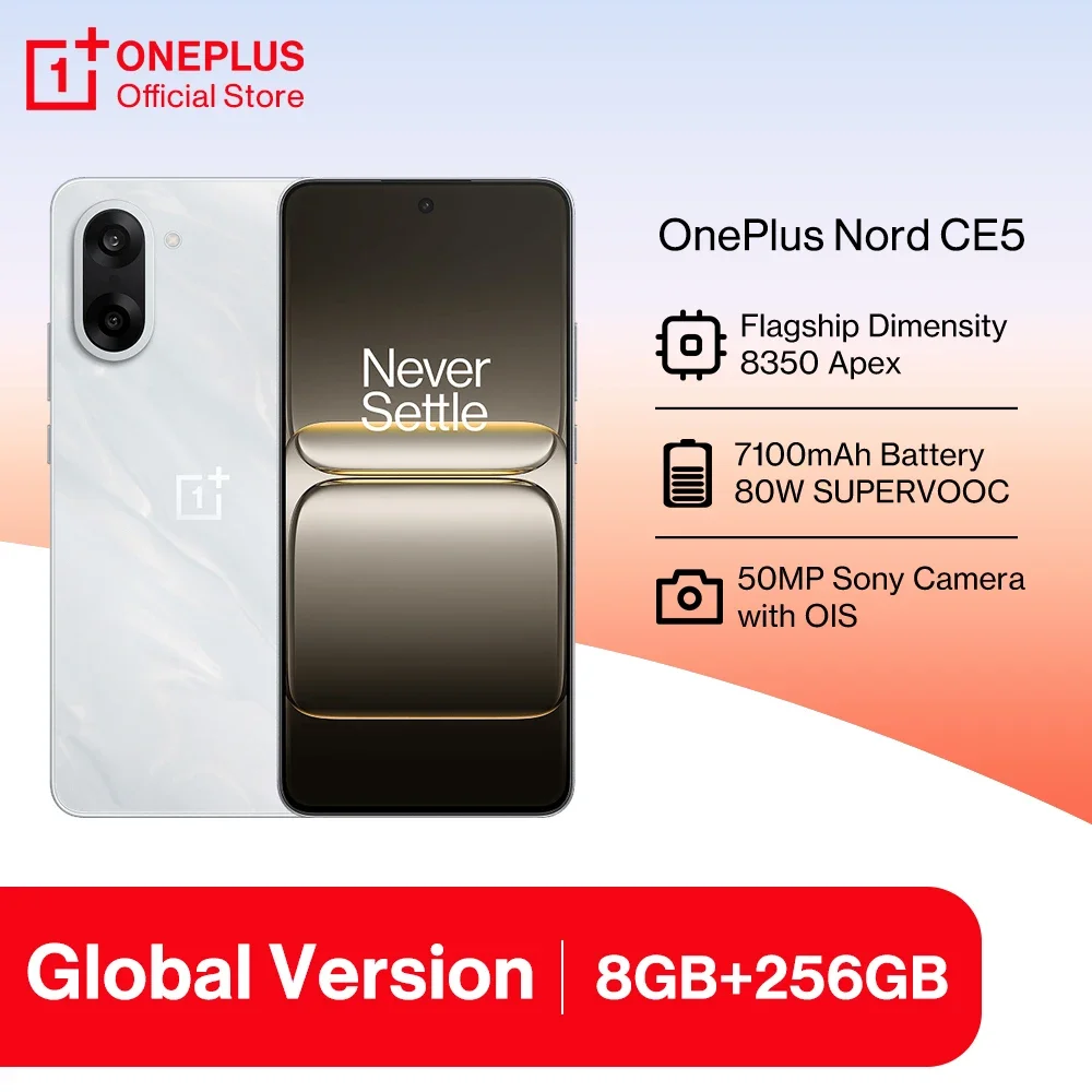 ワールドプレミア OnePlus Nord CE 5 グローバルバージョン