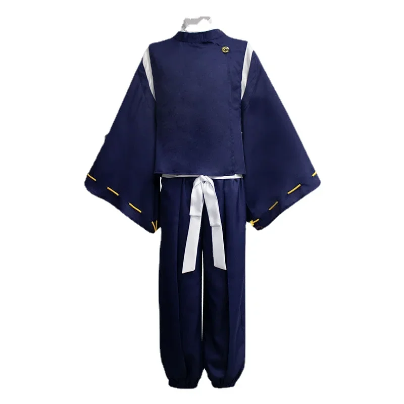 

Anime Jujutsu Kaisen Cosplay Kenki Kamo Blue Coat Uniform Party Uniform