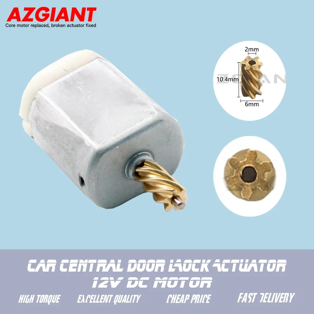 AZGIANT for SsangYong Actyon 200 Xdi 4WD Sports 71210-09026 Vehicle Door Central Lock Actuator 12V DC Motor Engine High Torque
