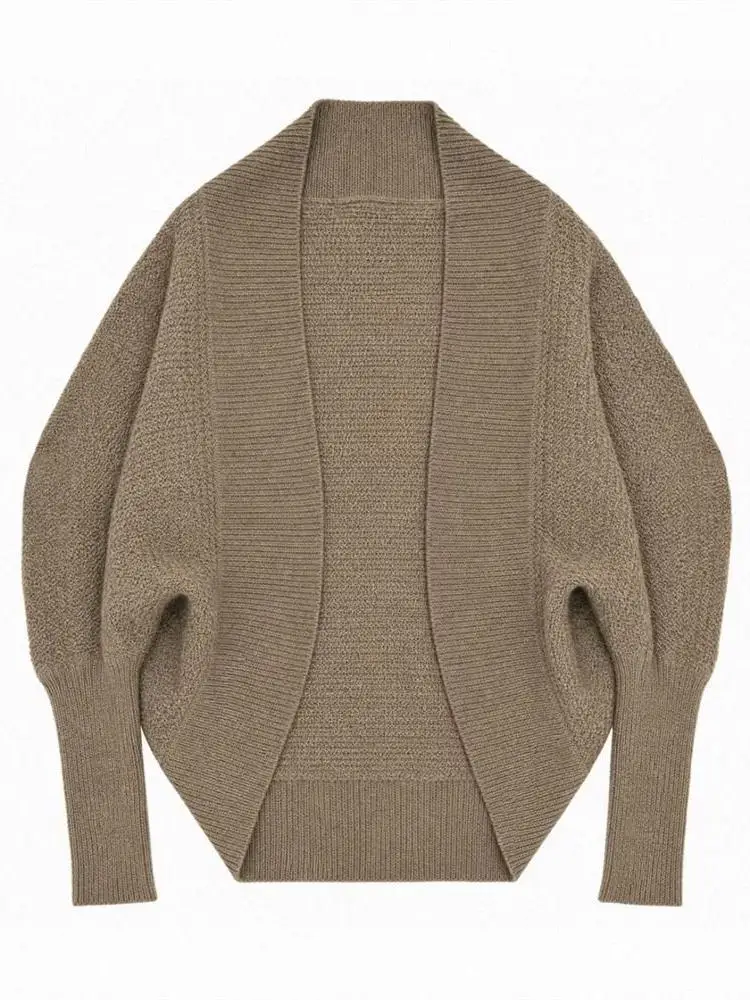 Autumn Early Knitted Cardigan Strap Half Skirt Set Women's Style 2026 New Model Complete Matching Female Fashion Ensemble