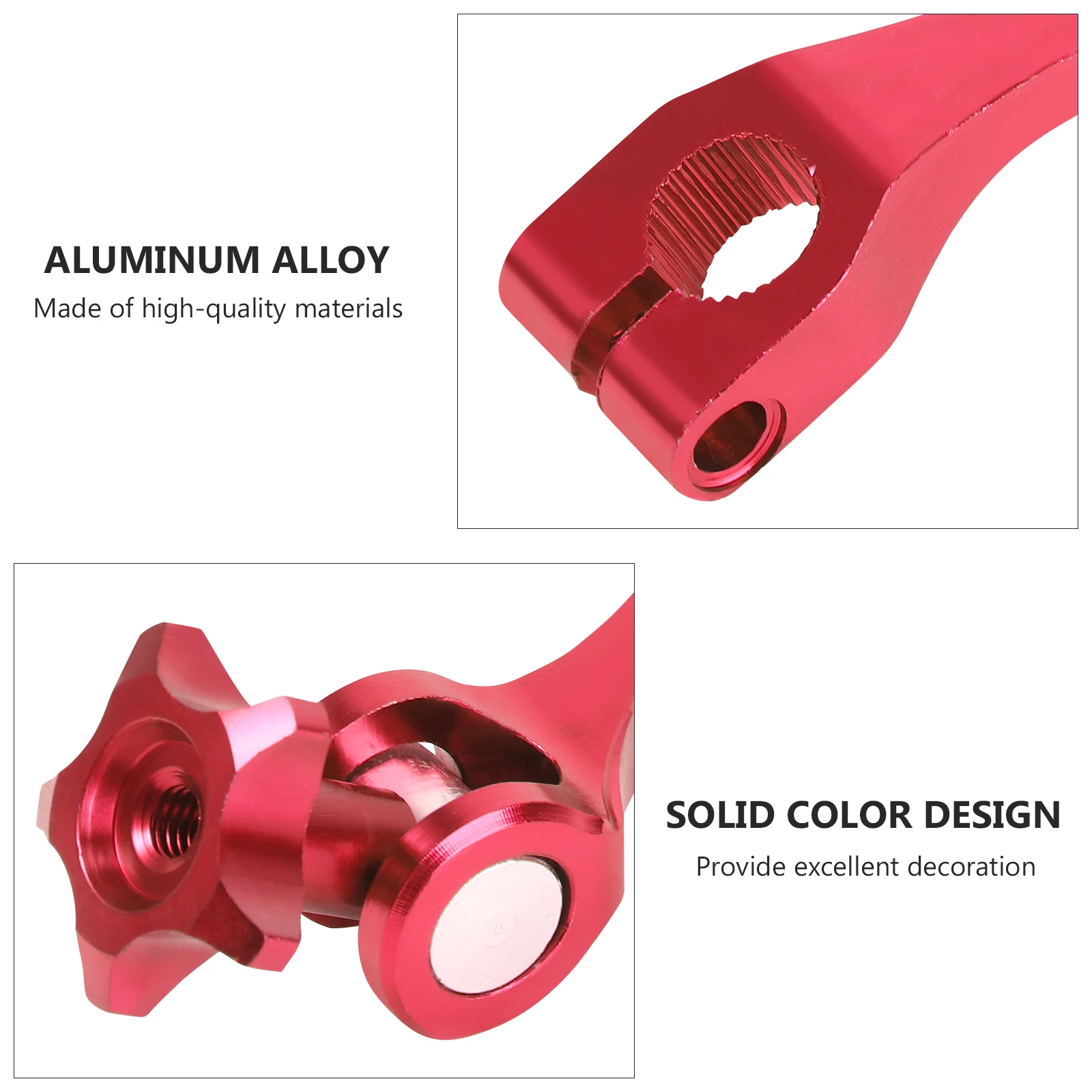 

Rear Brake Rocker Arm Motorbike Modification Accessory Alloy Durable Refit Fitting For Motorcycle Solid Color Easy Installation