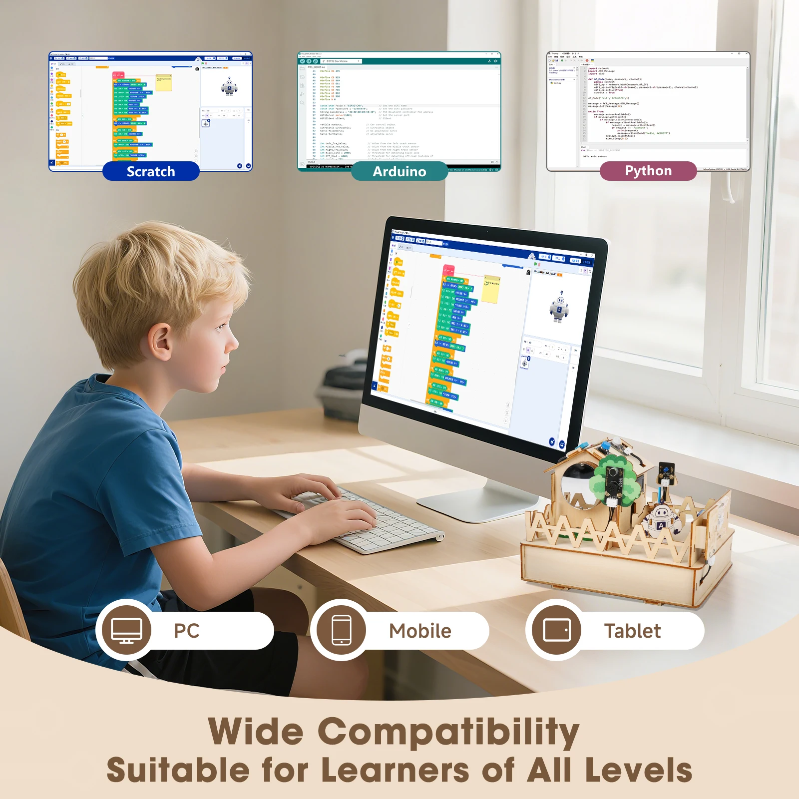 ACEBOTT Smart Home STEM STEAM  - огляд і ціна Esp32 Smart Home Kit