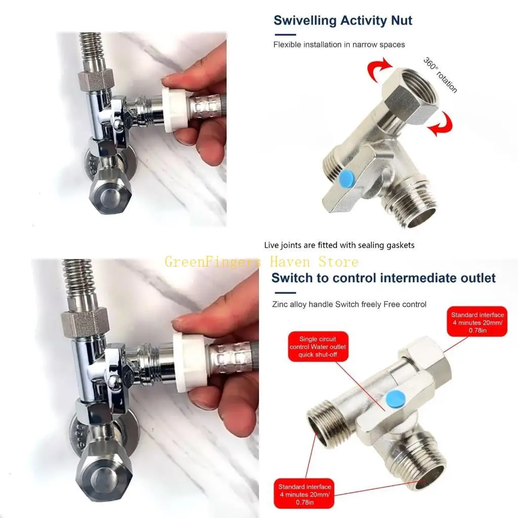 

F68D Тройники останавливают клапаны x x дюйма Тяд