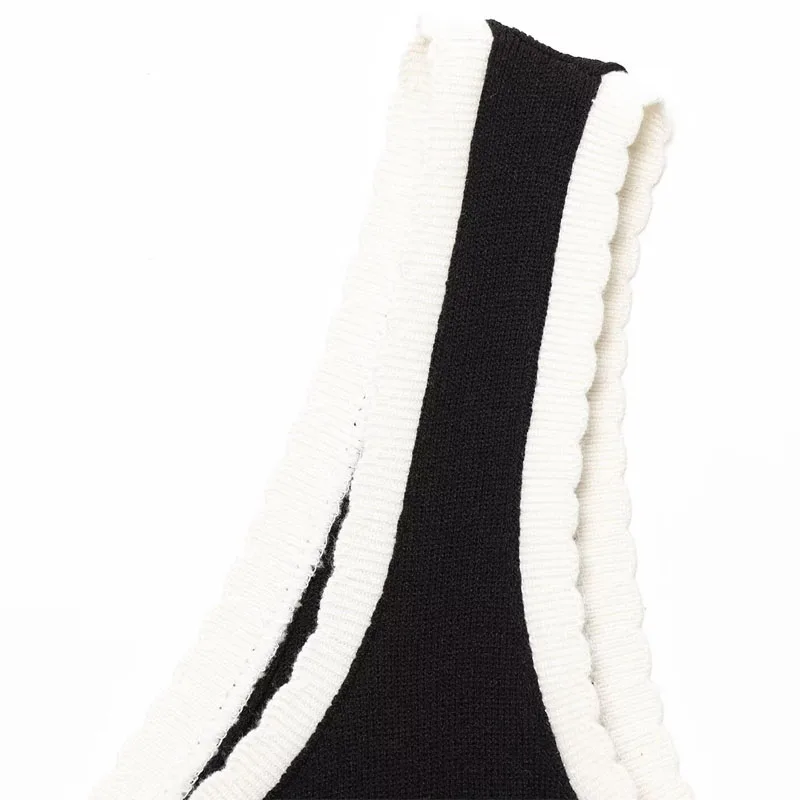 HXAO Women's Summer Sweaters Knit Short Black Dress Simple and Elegant Prom Dresses Women's Sexy Beachwear Summer Crochet Dress