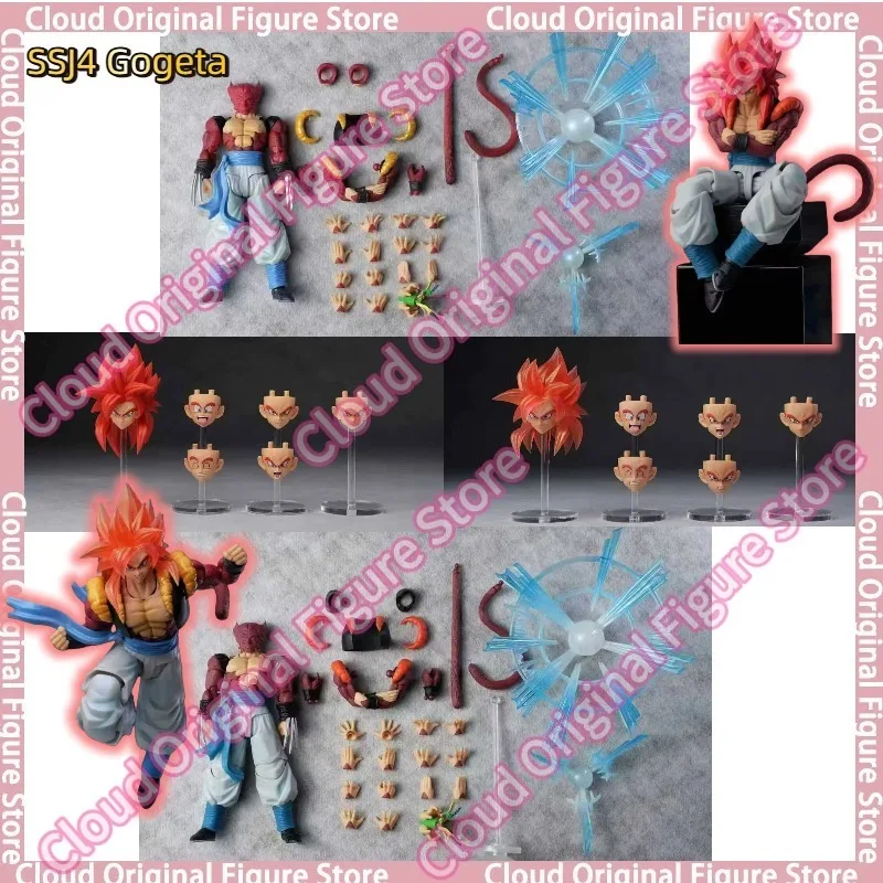 

Tonsen Arttoys Dragon Ball Trunks S.H.Figuarts Super Saiyan 4 SS]4 Gogeta Goku Figurals Brinquedos Anime Figure Action Model Toy