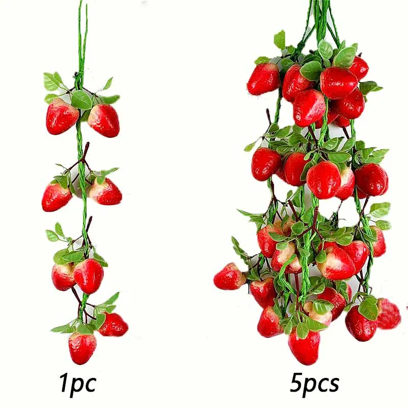 Kunstmatige simulatie voedsel groenten nep chili peper fruit druiven fotografie rekwisieten voor huisdecoratie kerst muur decor