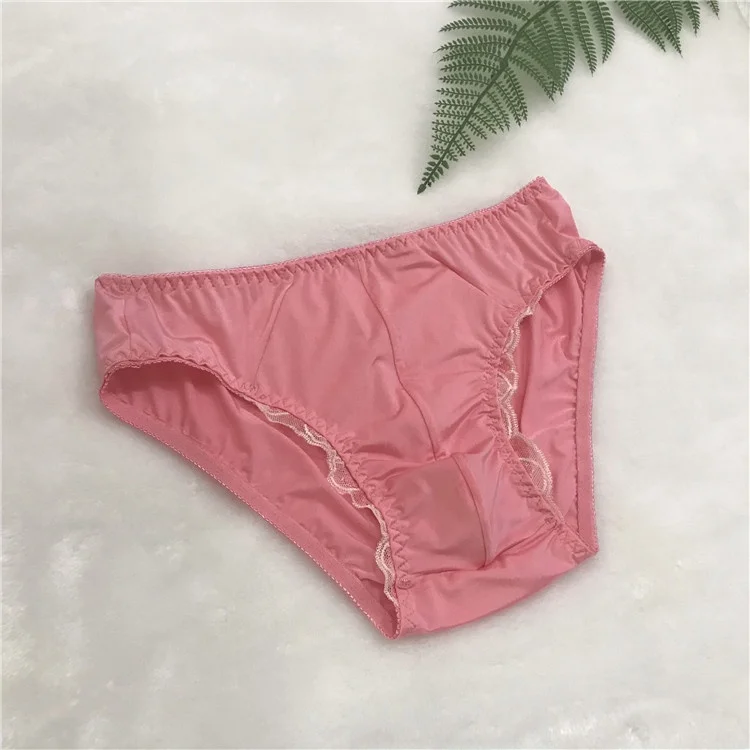 

Сексуальное нижнее белье из гладкой мягкой ткани для мужчин, модные удобные трансформируемые трусы со средней талией U-образный дизайн из ледяного шелка