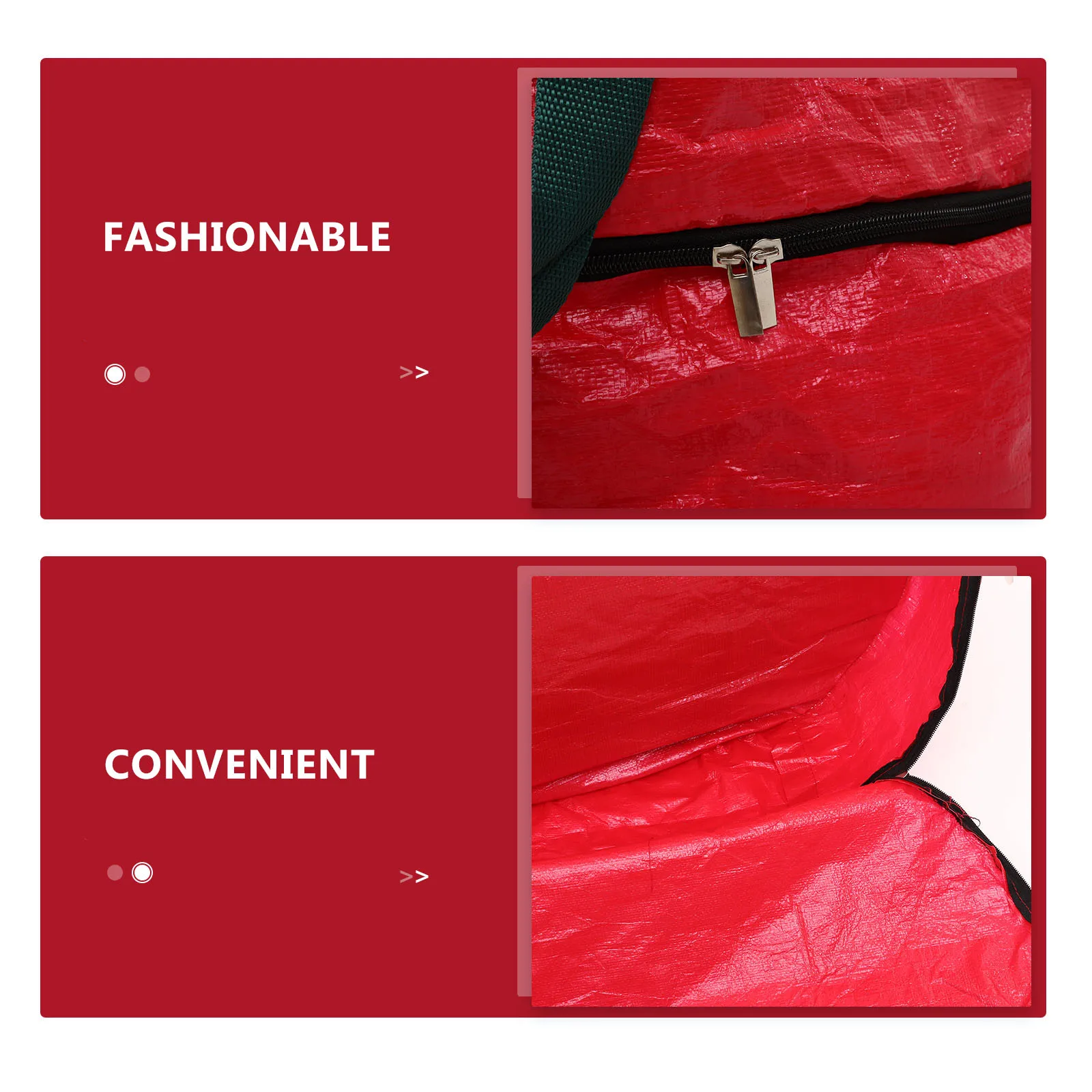 

Wreath Storage Large Capacity PE Material Waterproof Dustproof Garland Holder Christmas Decor Oxford Cloth Bag Round Design Gift