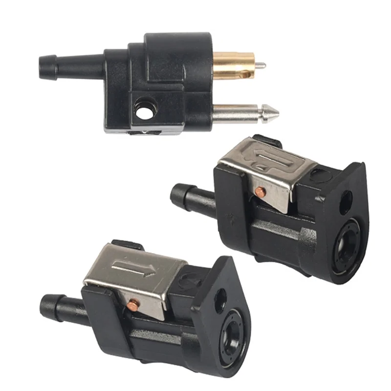 

AB56-6Y12430605 Fuel Line Connector For 2 Stroke 4 Stroke Outboard Boat Engine Fuel Line Connector Fittings