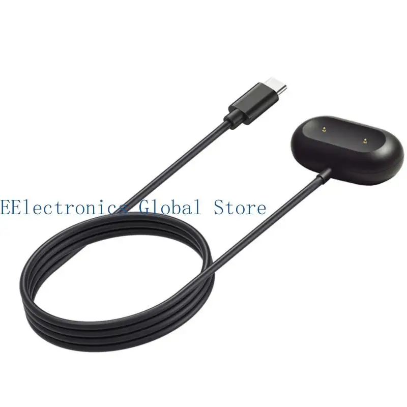 462B Magnetic Band Charging Cable Replacement, 2 Pin Magnetic Head, 100 cm Cord for Bedside and Travel Backup Daily Use