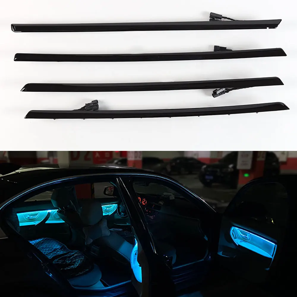 

Ambient Light Led light Interior Atmosphere Lamp For BMW 3 Series F30 F31 F35 Two-Color LED Light door inner ambient
