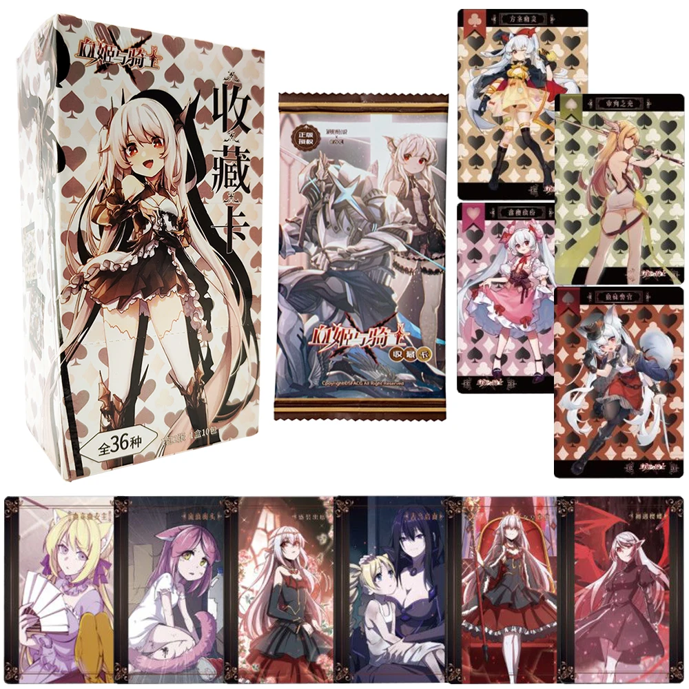 

Blood Princess and Knight Collection Card Magical Manga Protagonist HD Character Cards Exquisite Christmas Children's Fun Gifts