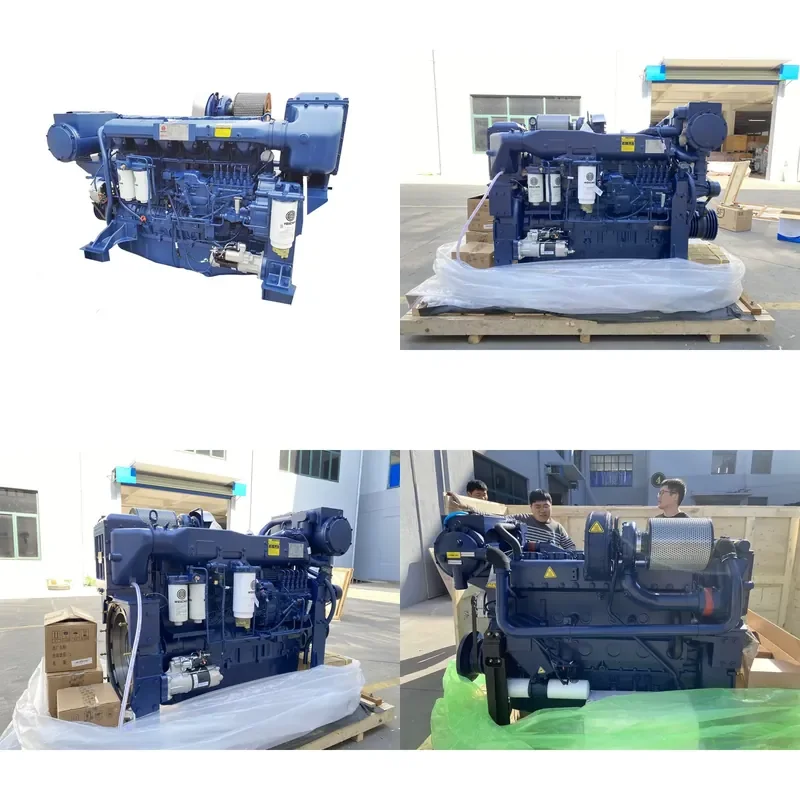 2026 CE Factory Direct Sale 300hp Weichai WD12 Series WD12C300-15 Marine Engine