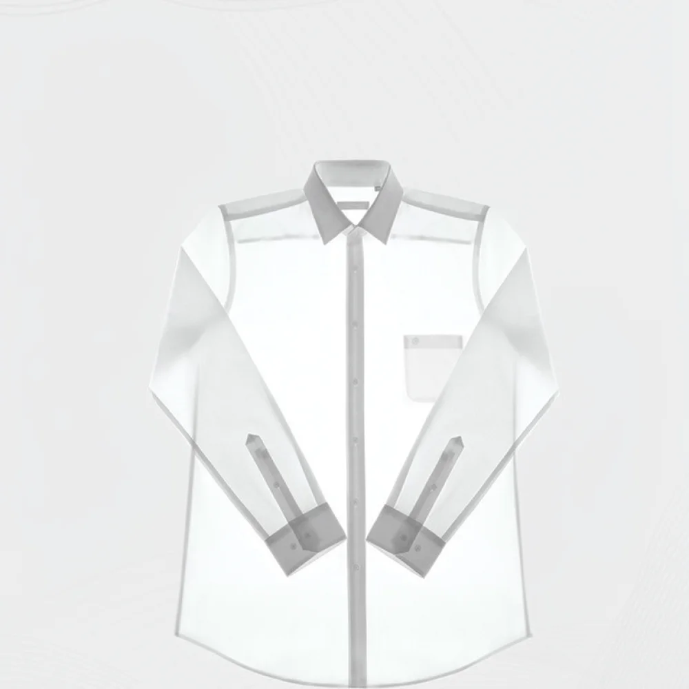 Мужская рубашка с длинным рука – обзор и цена Breathable Bamboo Fiber Shirt Non Iron