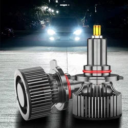 CHUSYYRAY 2PCS Car lights H7 Super Bright LED Headlights High Low Beam Fog Light Bulb White Car accsesories