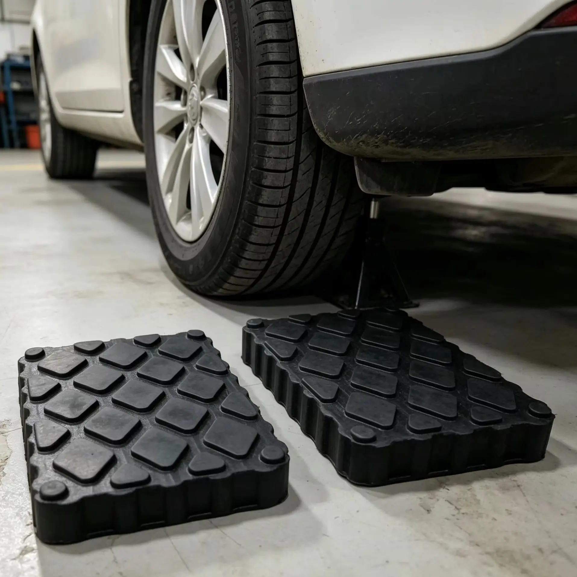 Gummipolster für Wagenheber, 2 Stück, Hebeblöcke, höhenverstellbare Schutzpolster für Wohnmobil-Stabilisatoren, Autozubehör – Detail 4