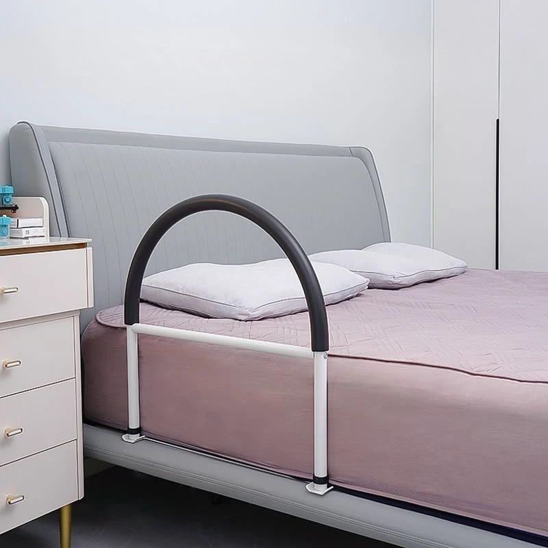 

Large Arc Design Bedside Handrail, Elderly Get Up Assistance Railing, Thick Mattress Without Drilling Elderly Stand Up Bed Rails