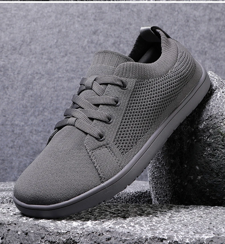 Weitzeige Schuhe Herren Zero Drop Minimalistische Mode Einfache Casual Sneaker Barfußschuhe Damen Joggingschuhe Mesh Wanderschuhe – Detail 21