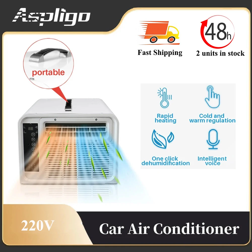 Aspligo Indoor&Outdoor Tent Air Conditioner Intelligent Downshift Heat and Cool Camping Air Conditioning for ​Bedroom Kitchen