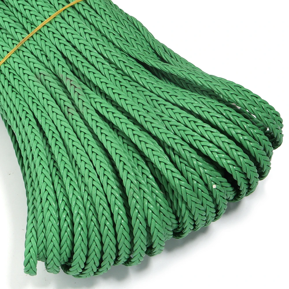 Genuine Cow Leather Braided Thong Cord for DIY Crafts
