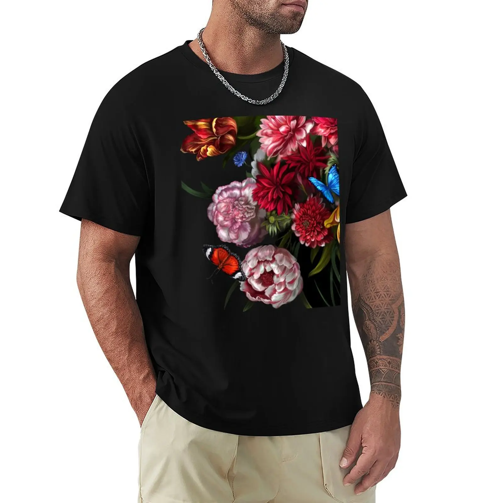 paradise.corrupt_section.B T-Shirt Plus Size Gym Sports T-Shirt