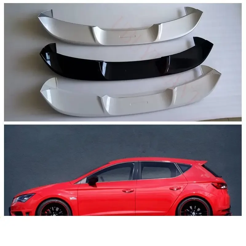 High Quality ABS Material Spoiler For V olkswagen Seat LEON Spoiler 2012-2020 Primer Color Car Tail Wing Decoration