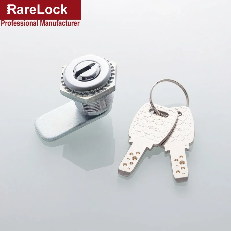 Square Cabinet Cam Lock 2 Computer Keys for Mail Box School Locker Office Drawer Hardware Rarelock MS549 i