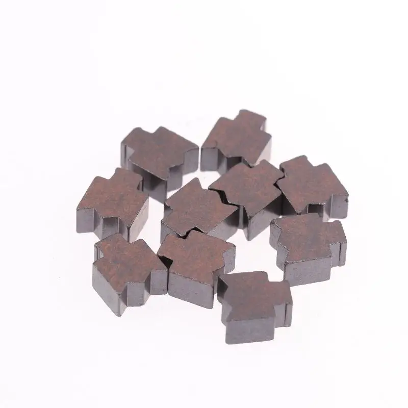 

10 шт., сменные аксессуары для угольных щеток для RS775 RS750 RS755, двигатели для электрической дрели, угловые шлифовальные машины, электроинструмент, угольная щетка