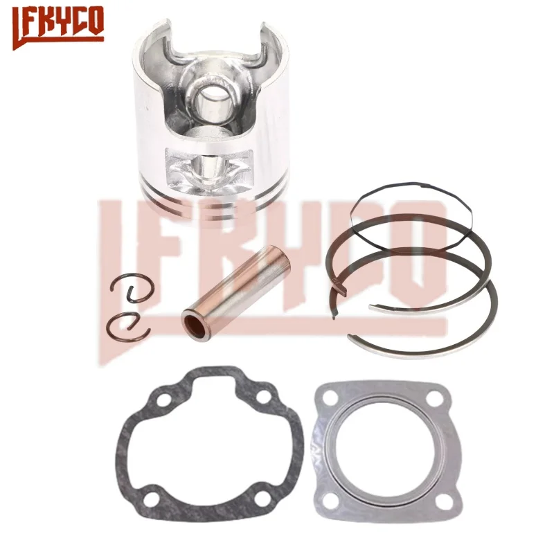 Motorcycle 41mm for Suzuki AD50 Address 50 AG50 ZZ50 SJ50 TGB R50X KATANA Sepia Scooter Moped 2 Stroke Piston 10MM PIN Rings Kit