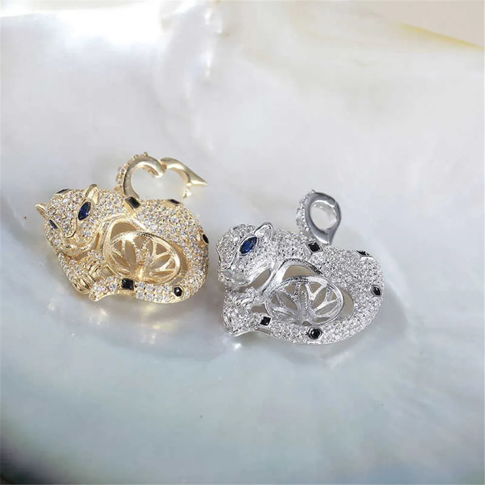 S925 Sterling Silver Pearl Pendant Setting, DIY Empty Bezel Cup Jewelry Supplies for Craft Making, Hollow Prong Pendant Findings