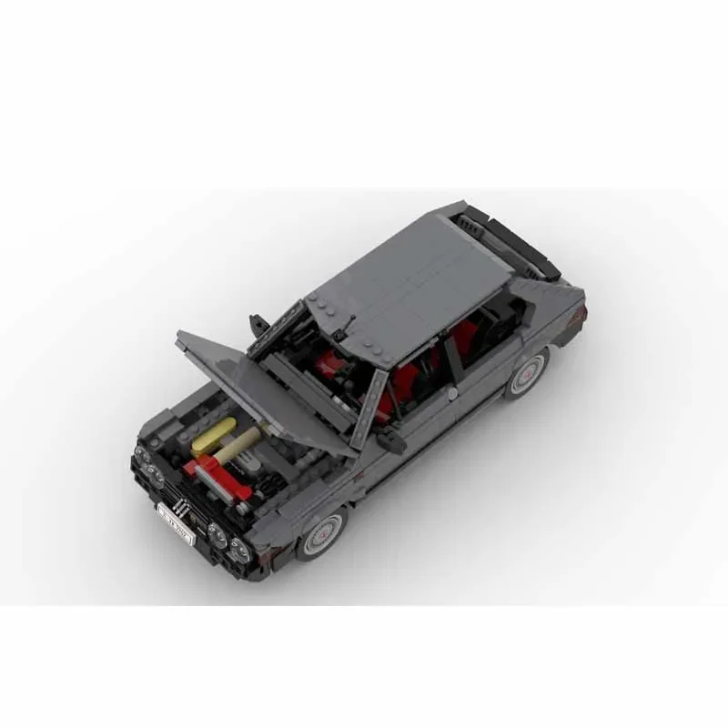 

MOC-186421 Classic Movie Sports Car Racing Series Building Block Model • 1370 Parts Boy Christmas Building Blocks Toy Gift