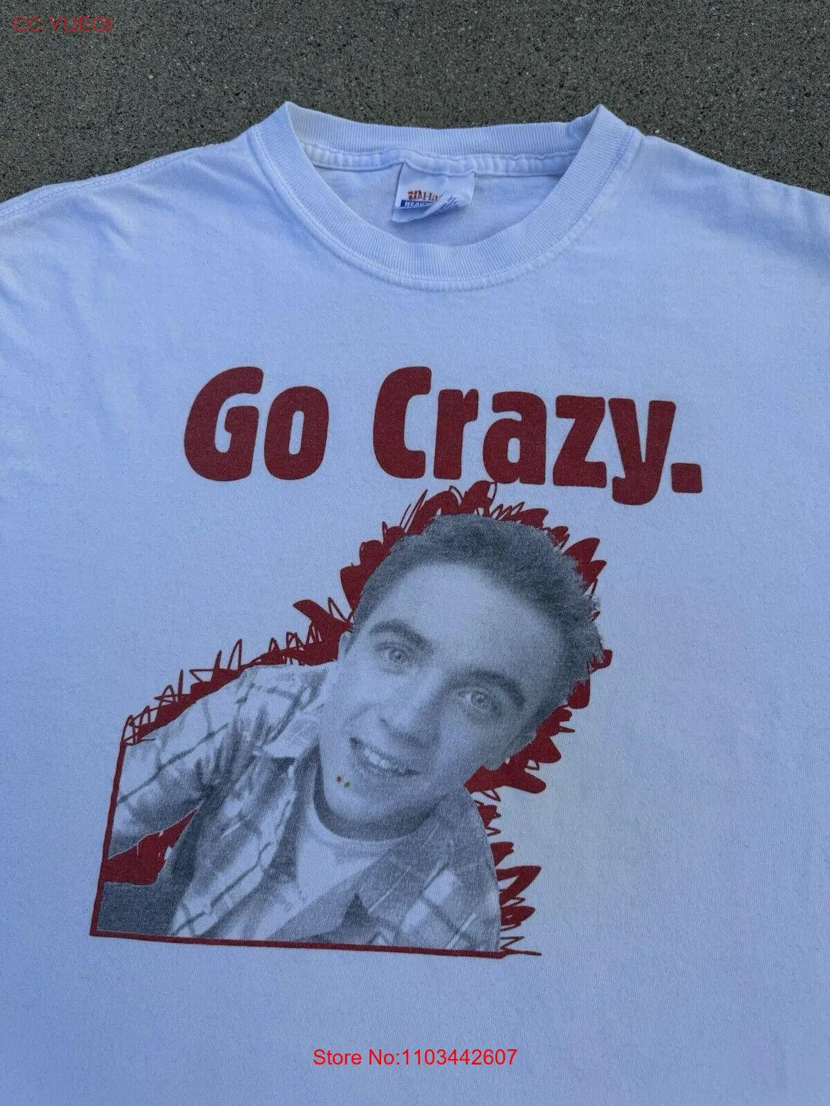 Vintage 90s Malcolm In The Middle Seinfeld Kramer TV Promo T-Shirt Large