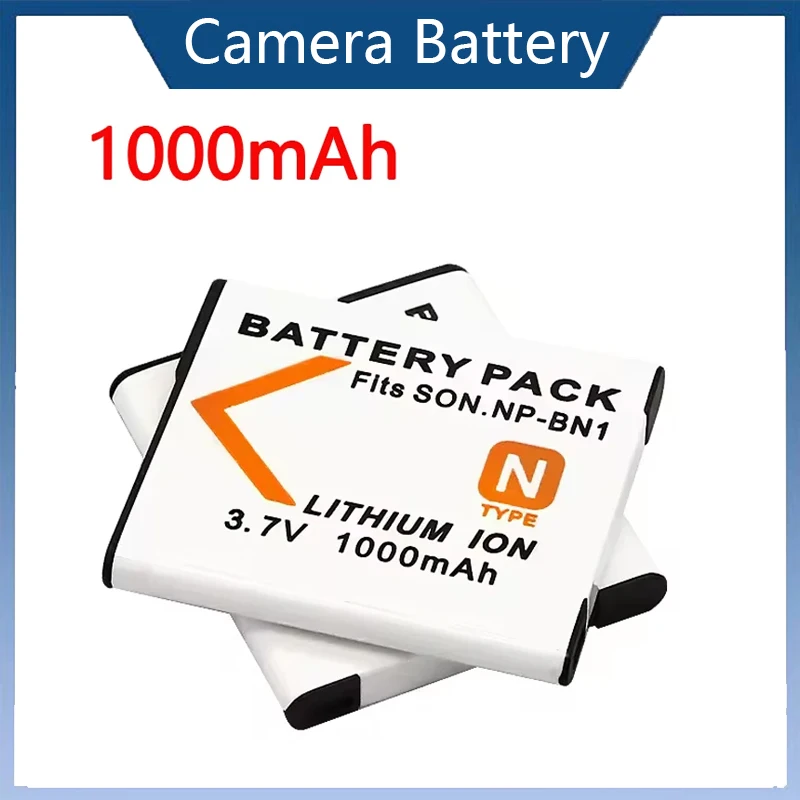 

1000mAh Lithium ion NP BN1 NP-BN1 Battery for Sony W310 W320 W380 W390 TX7C TX7 WX5C W570 W690 TX100 TX10 T110