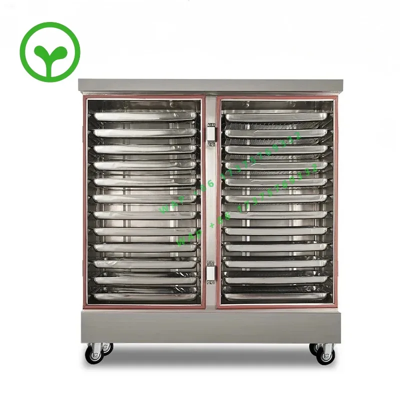 Commercial 304 stainl s steel double door   rice s mer, rice, seafood, meat s mer
