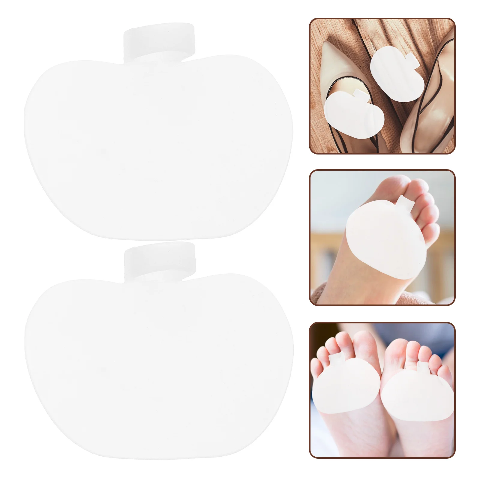 

Front Foot Pads Insoles Gel Bunion Protector For Pain Relief Foot Separator Corrector Daily Wear All Adults